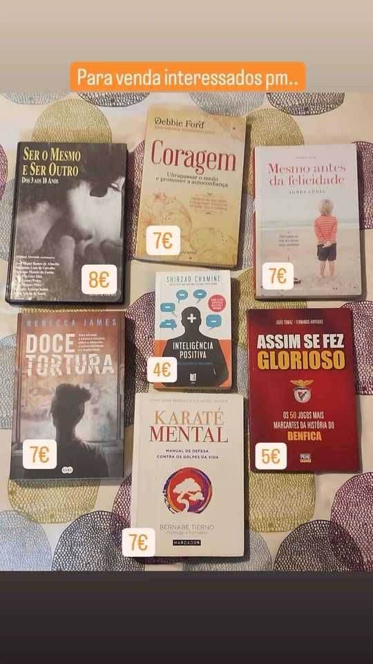 Varios Livros apartir de 4€