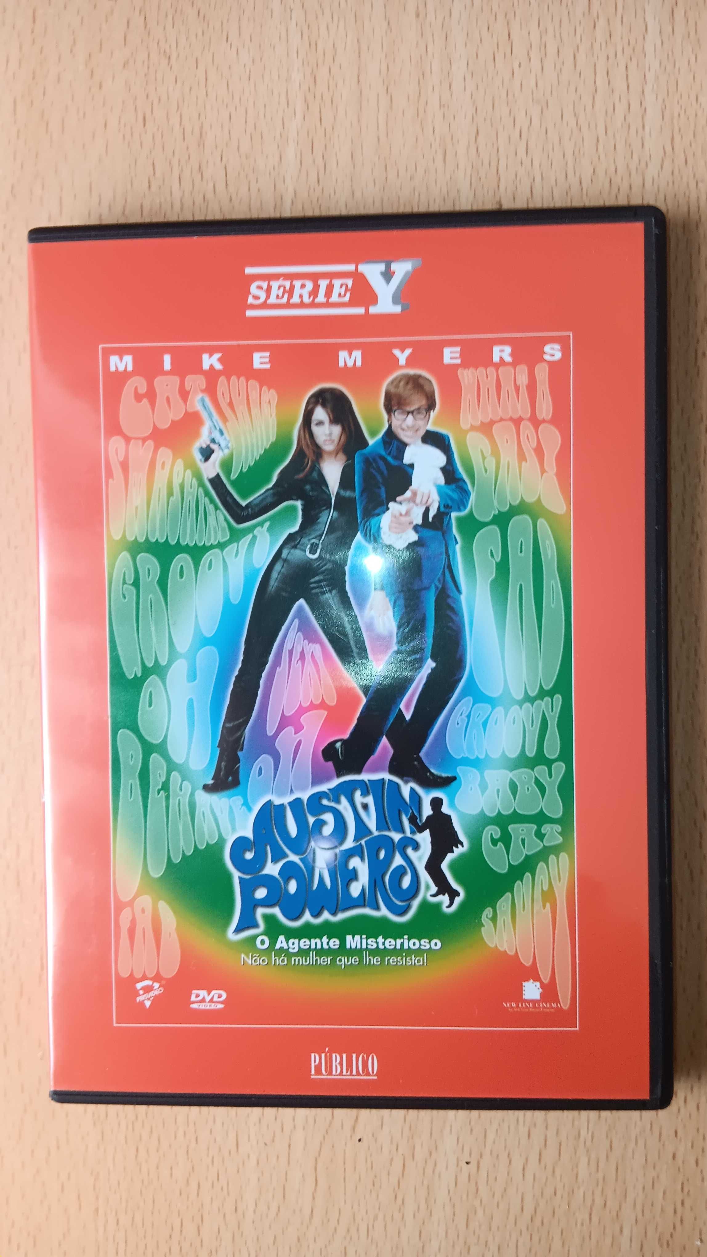 Filme em DVD "Austin Powers o Agente Misterioso"