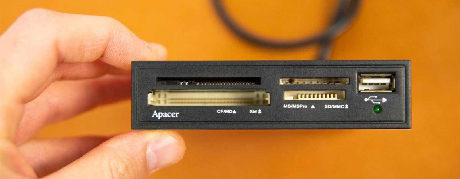 Кардридер Apacer  с USB для 3.5-дюймового отсека ПК