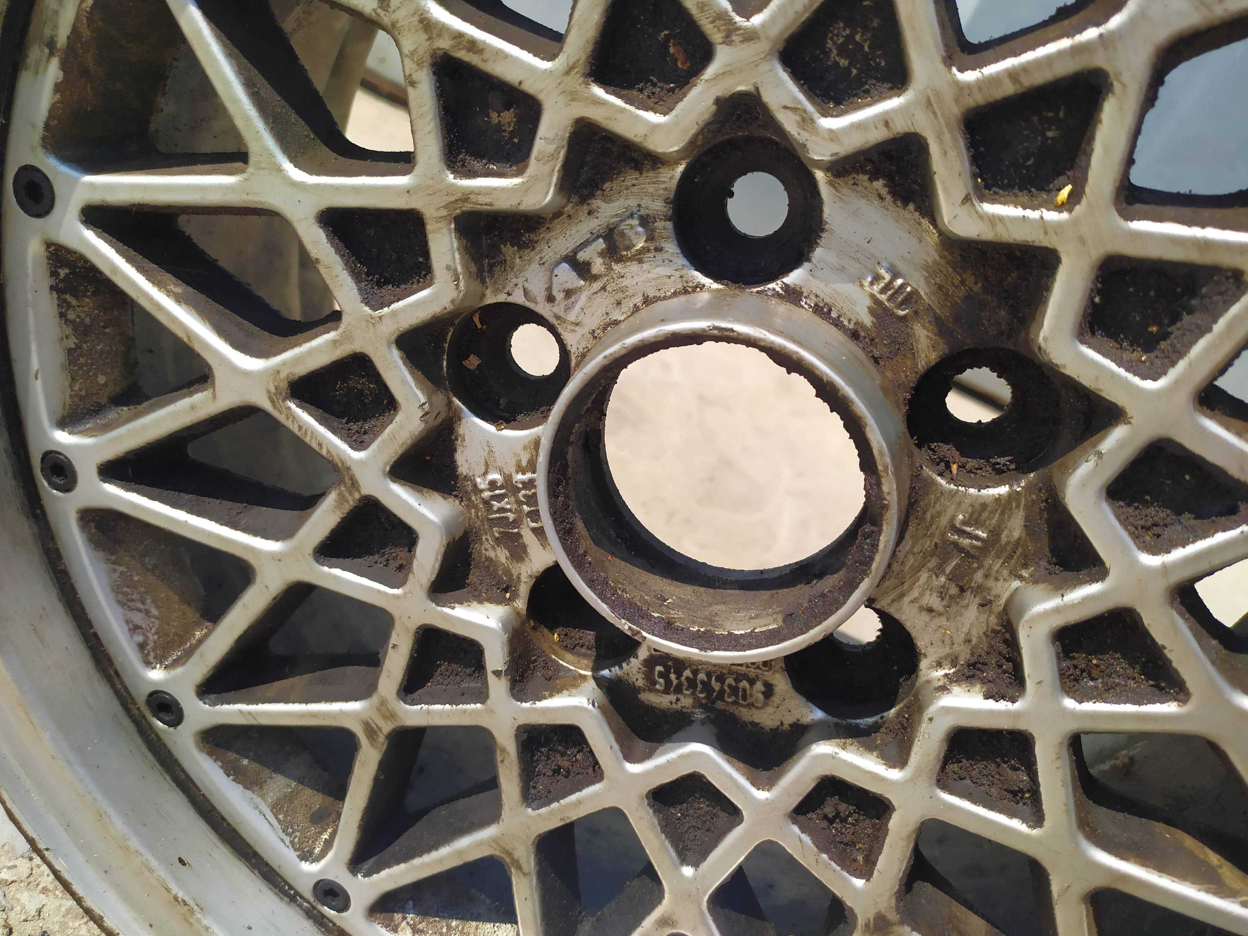 Німецькі диски як BBS на BMW ATS 7Jx15 ET33 R15 спиці алюмінієві 5x110