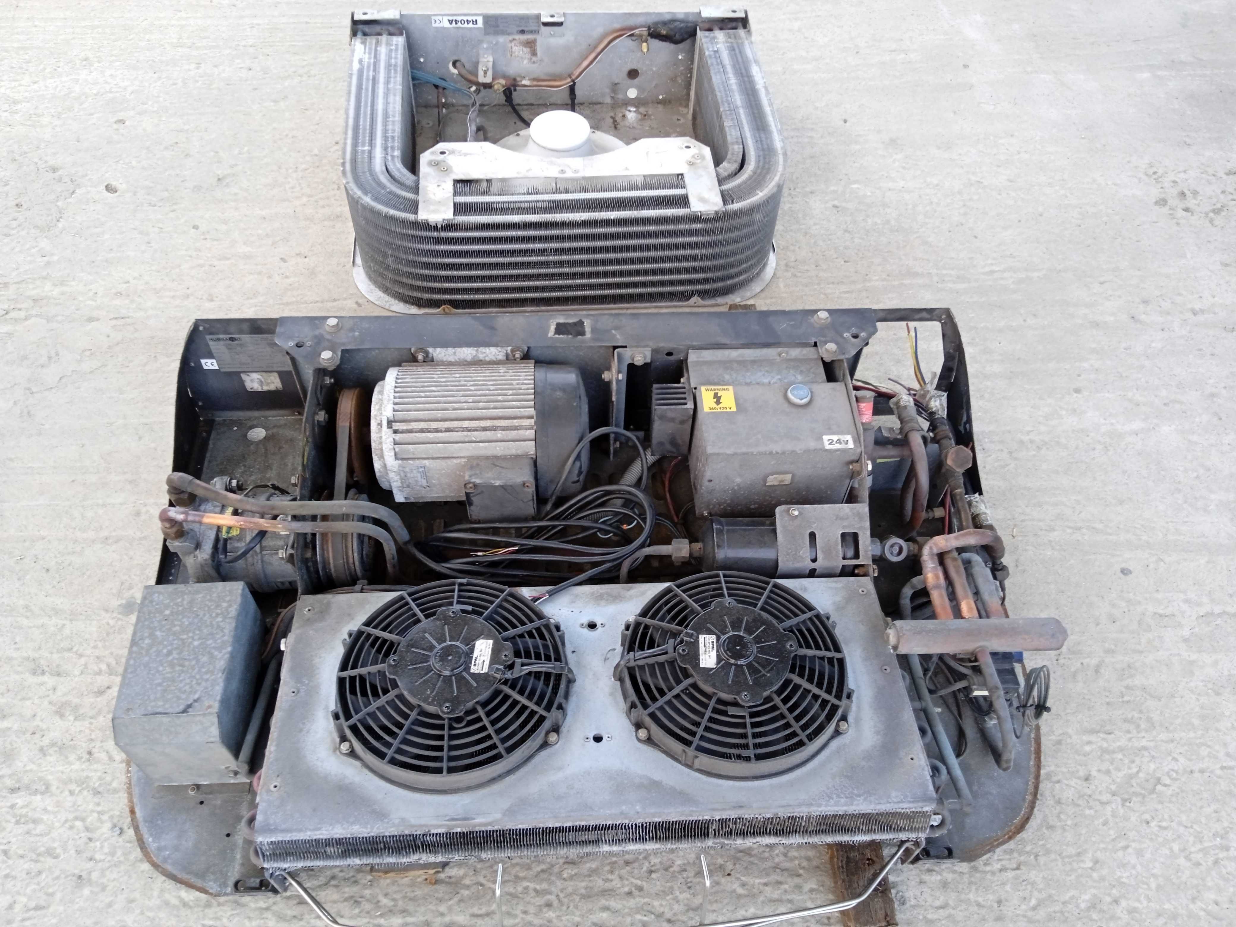Холодильна установка, рефрижератор Hubbard 390 24v+380v