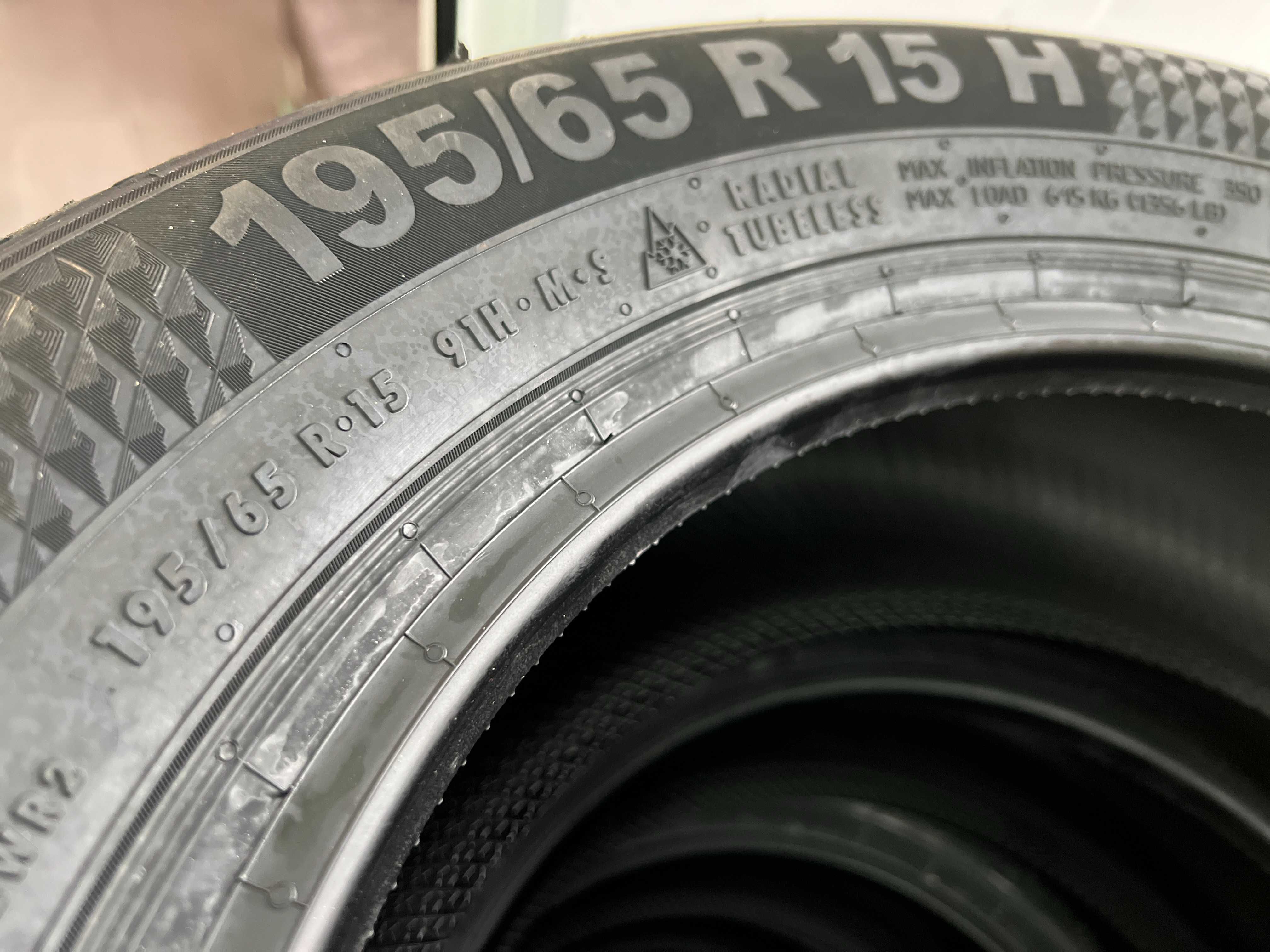 4 NOWE - opony CAŁOROCZNE Wielosezonowe - UNIROYAL SEMPERIT 195/65 R15