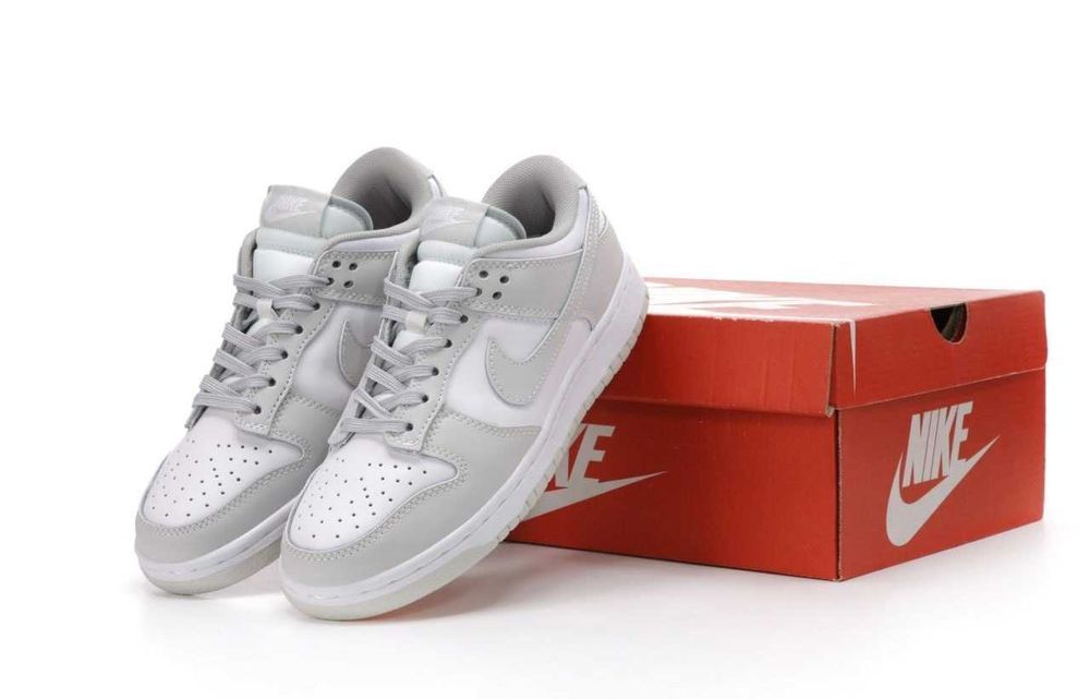 Кроссовки Nike Dunk Low Retro Grey Fog 36-46 Хит Сезона! Наложка! Топ