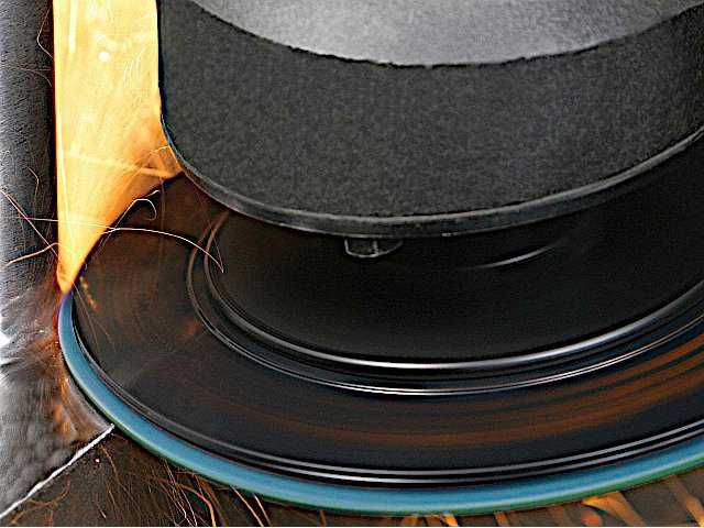 50 SZTUK! Krążek papier ścierny na rzep INOX PS21 KLINGSPOR 125 P 100