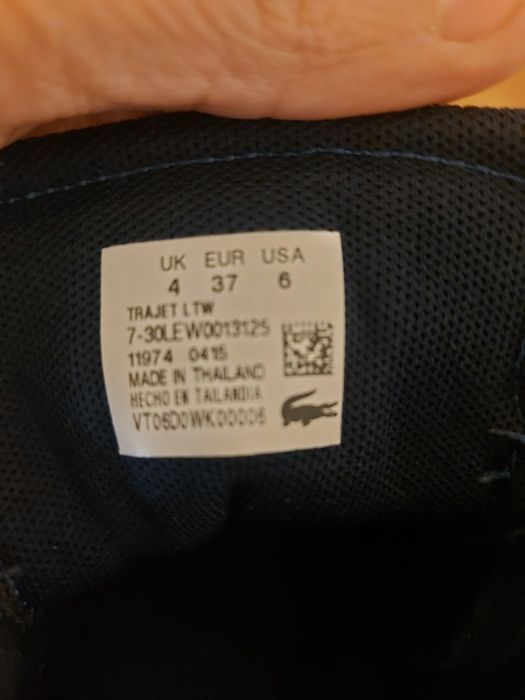 Ténis azuis | Tamanho 37 | Lacoste Live