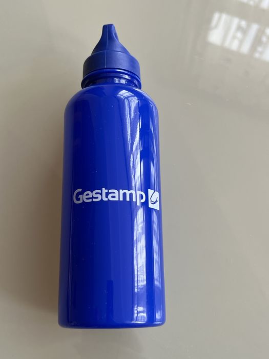 Gestamp синяя пластик для холодных напитков воды фляга бутылка