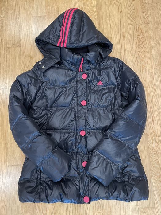 Женская пуховая куртка adidas оригинал