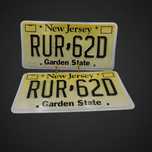 Tablice rejestracyjne USA New Jersey  B41/121469