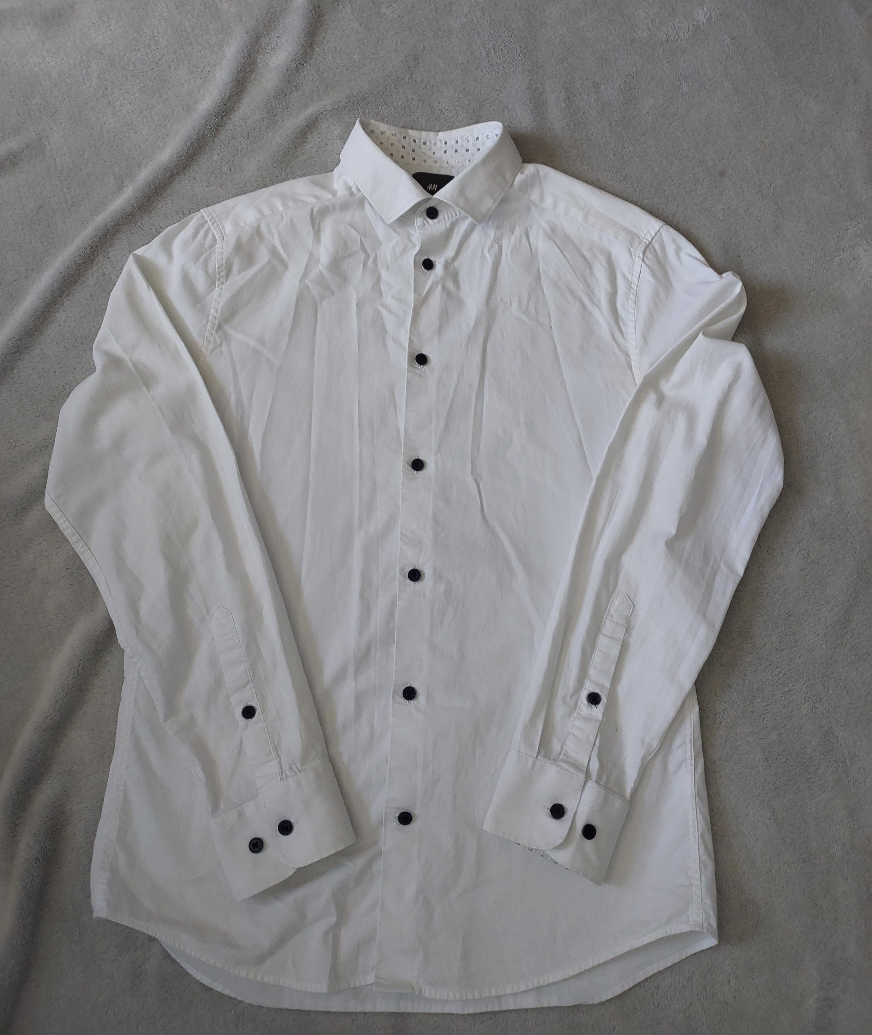 Zestaw dla chłopaka rozm M bluza koszule spodnie swetr H&M Reserved
