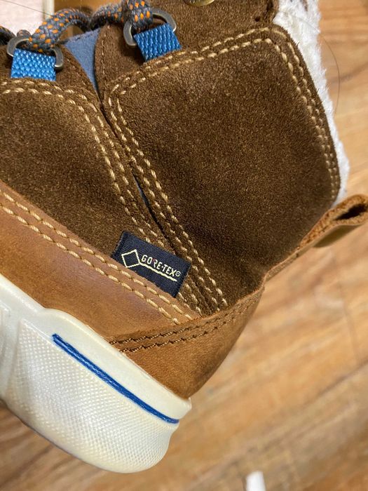 Ecco Gore-Tex ботинки зимние термо сапожки черевики детские ECCO р.25