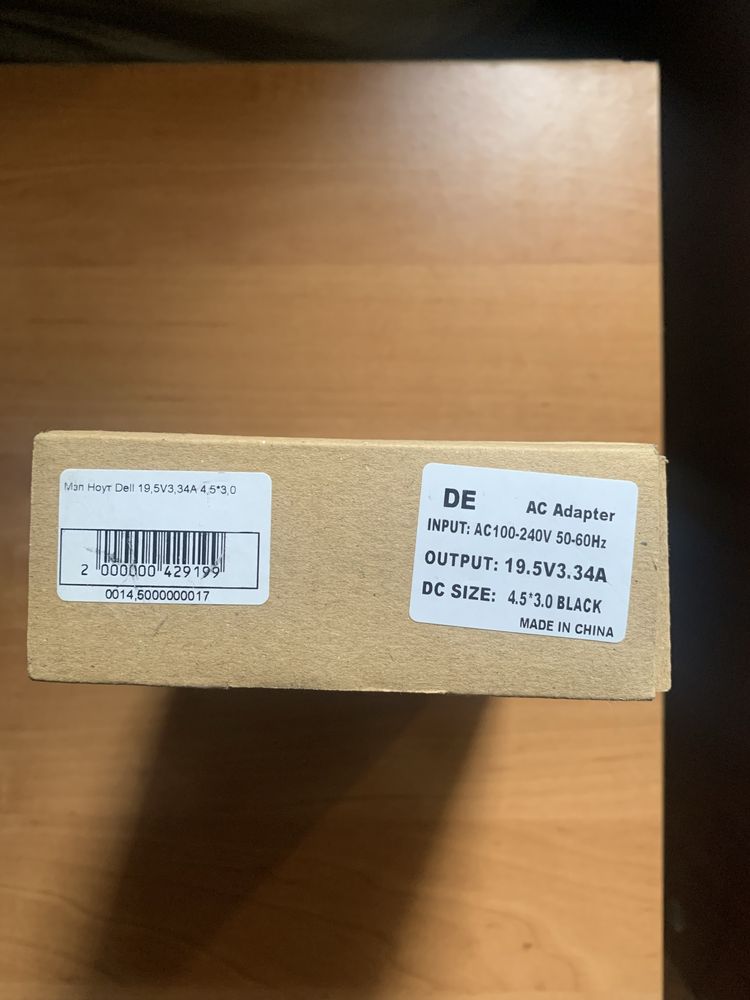 Aдаптер живлення для ноутбука Dell