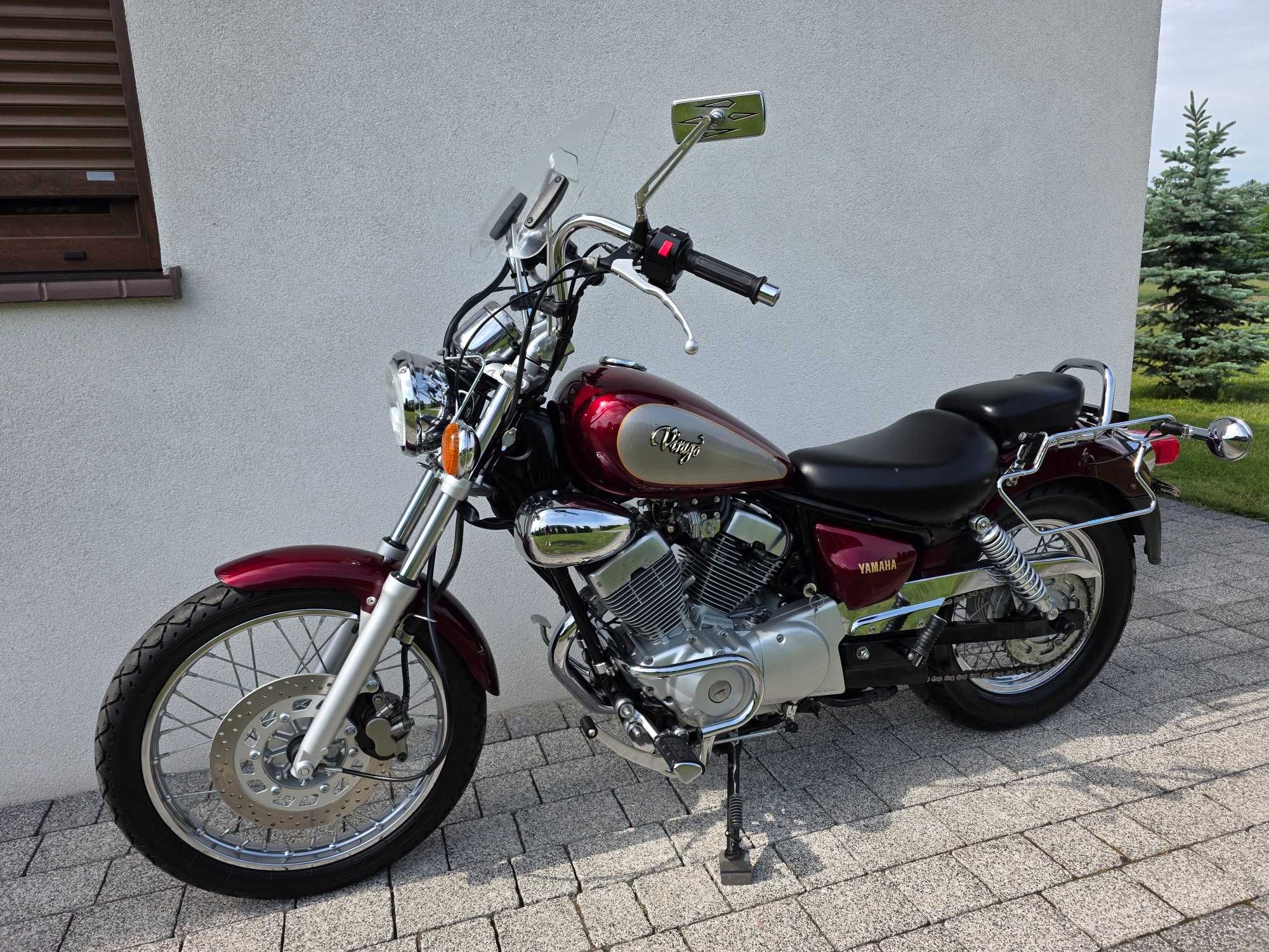 Yamaha Virago XV 125 tylko 9tysKM kat. B lub A1 Super Stan z Niemiec