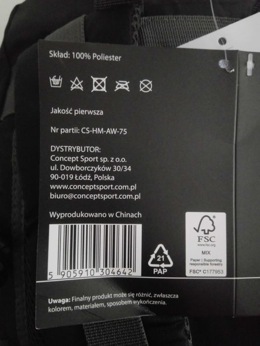 Granatowo-szary plecak turystyczny Terra HiMountain 55x33x20cm poj.35L