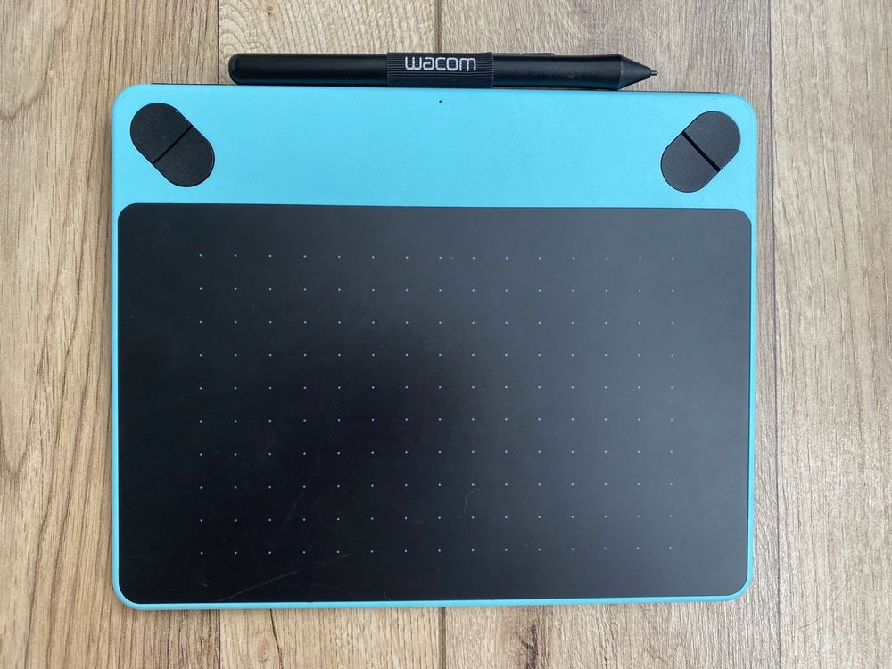 Графический планшет Wacom Intuos Draw Blue Pen S