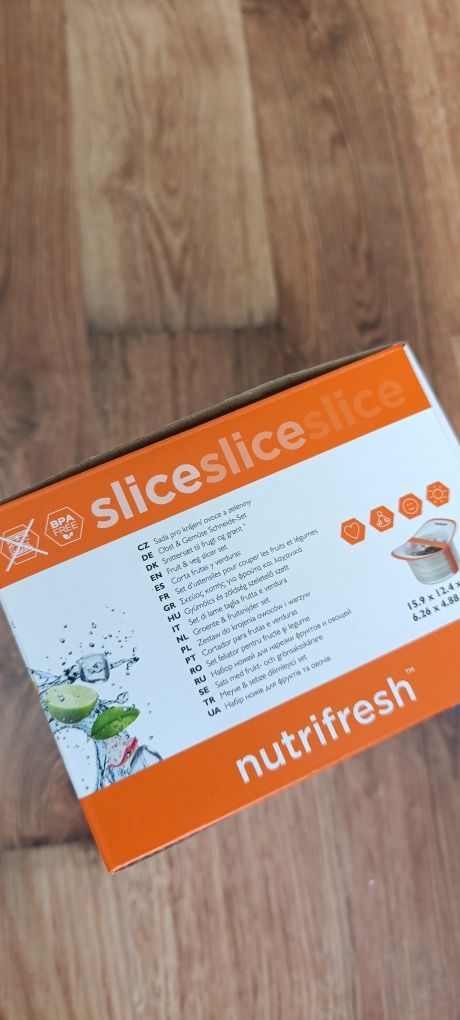 Zestaw do krojenia owoców i warzyw nutrifresh