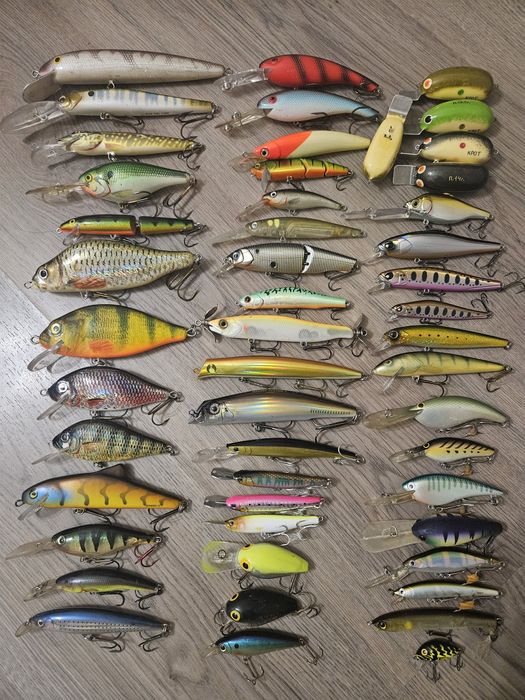 Воблери,блешні.Salmo,Jackall,Smith