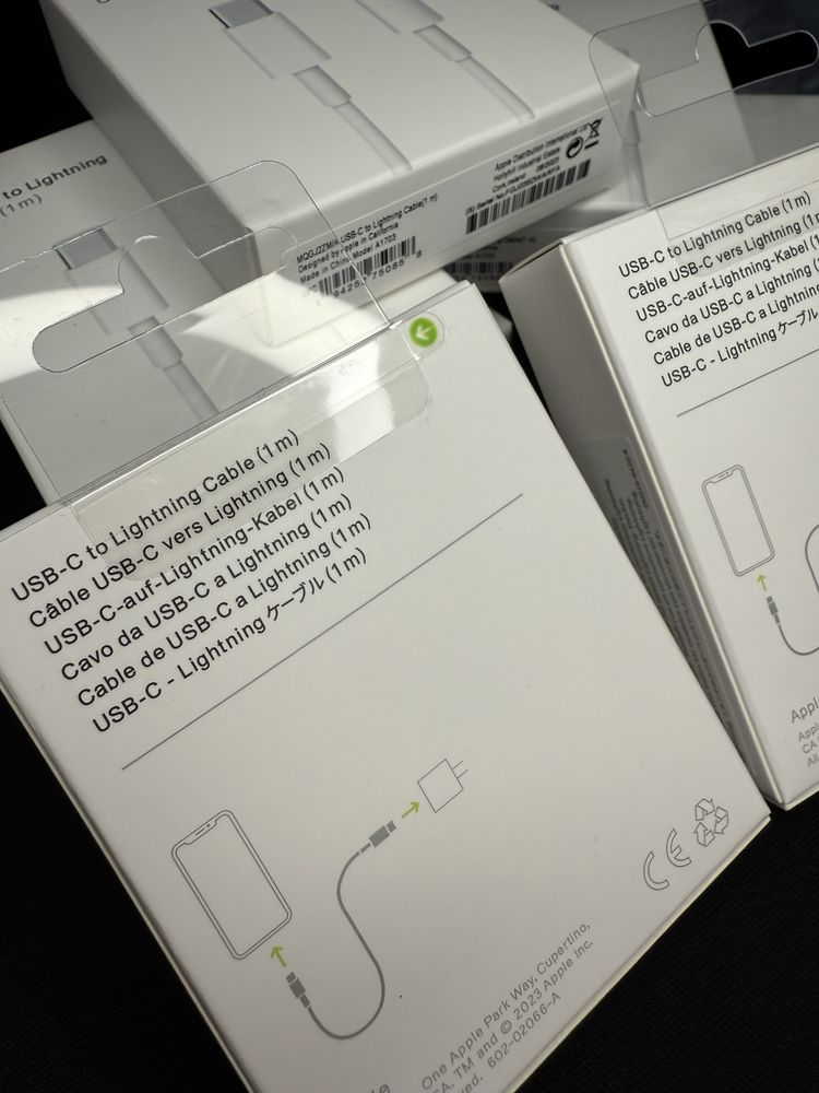 Оригінальна зарядка до айфону USB-C Lightning. 100% гарантія