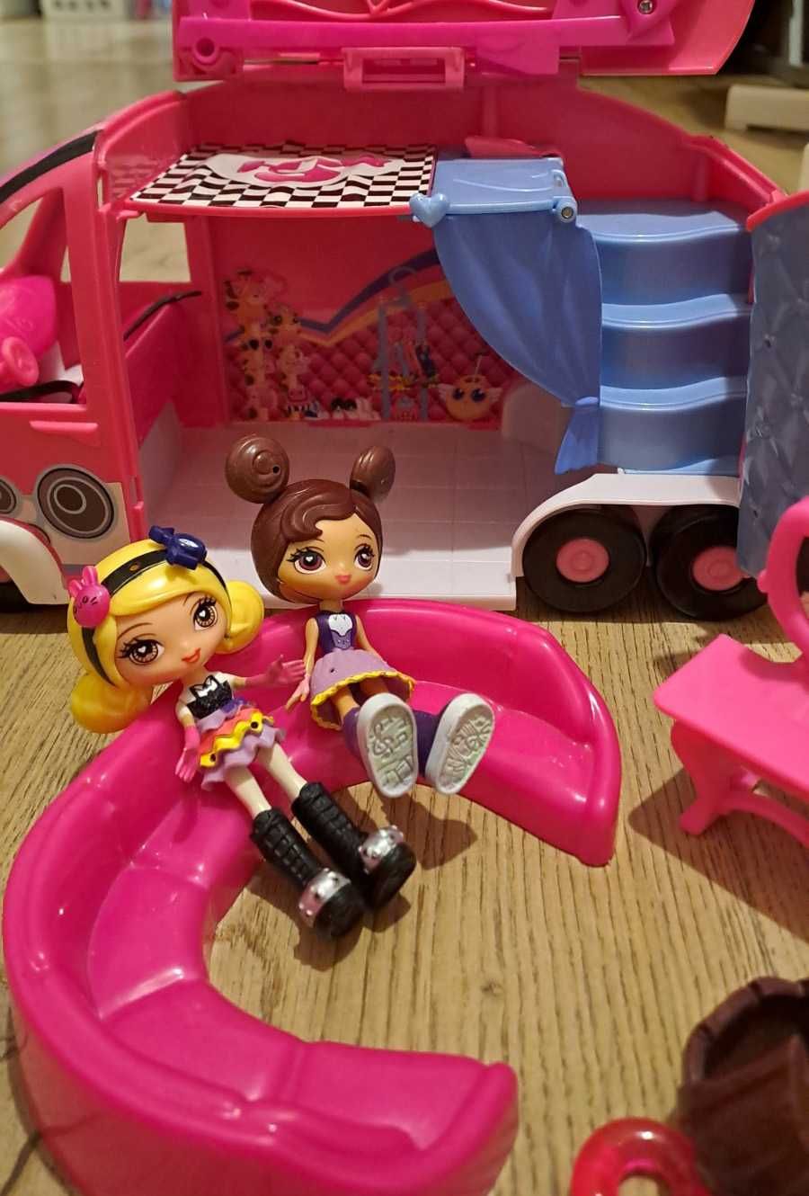 Ігровий набір Kuu Kuu Harajuku, Mattel, США: авто, 2 ляльки, аксесуари