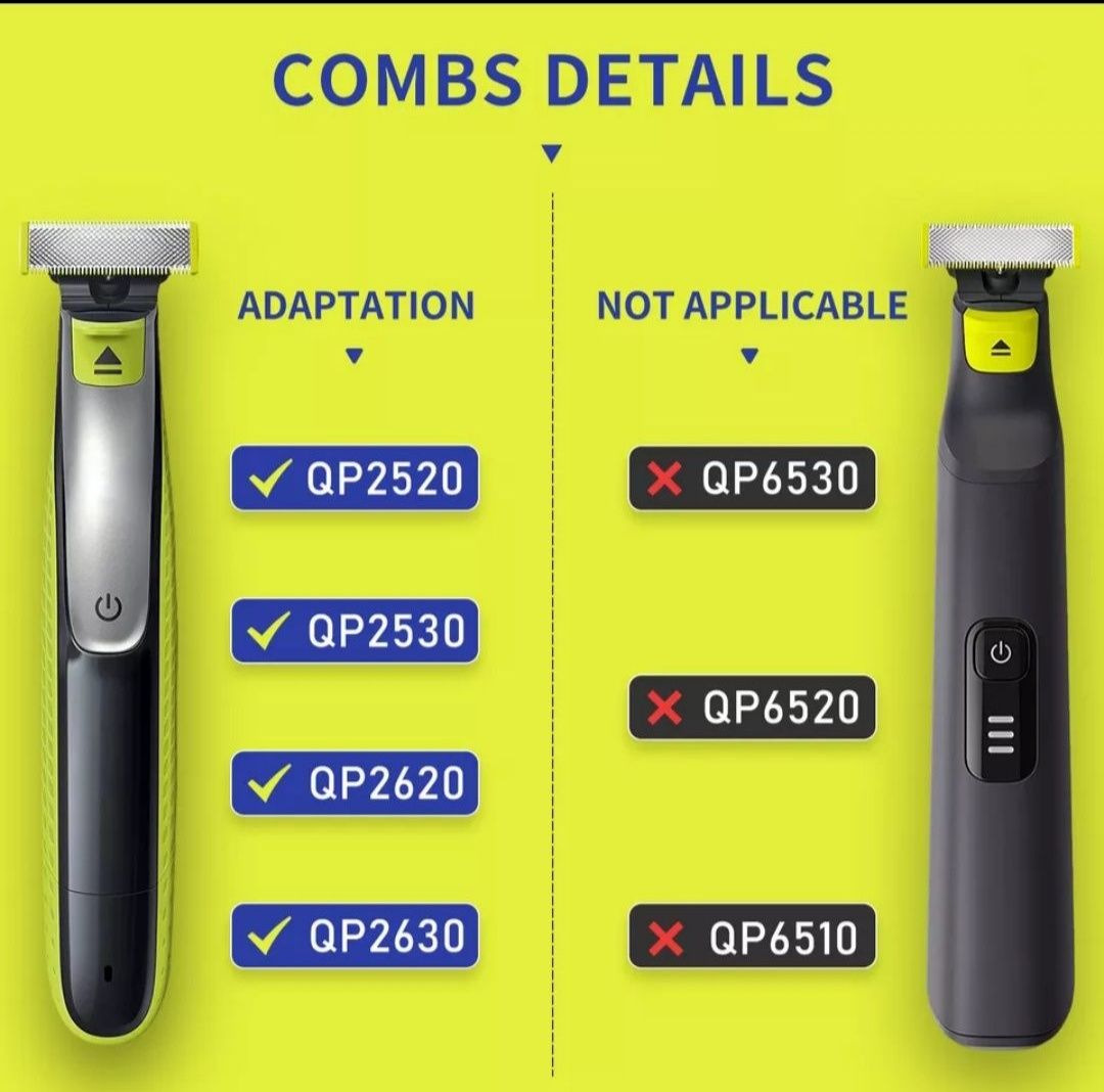 Насадки на триммер Philips QP2520 QP 2530 QP 2620