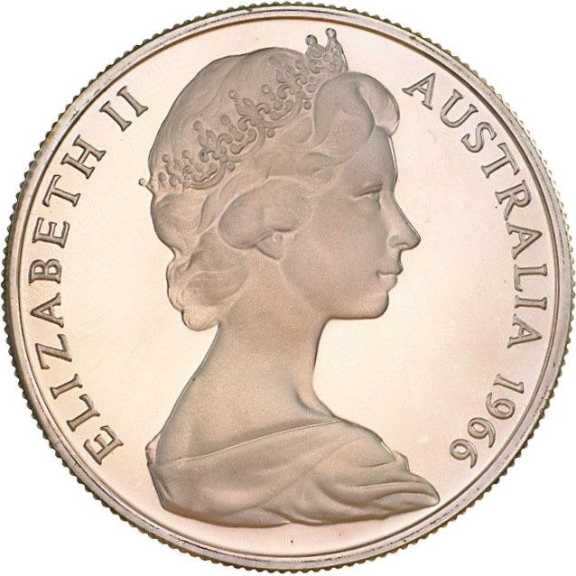 50 centów - Elizabeth II 1966