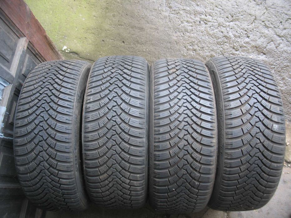 Opony zimowe Falken 205/45R17 po jednym sezonie 8mm