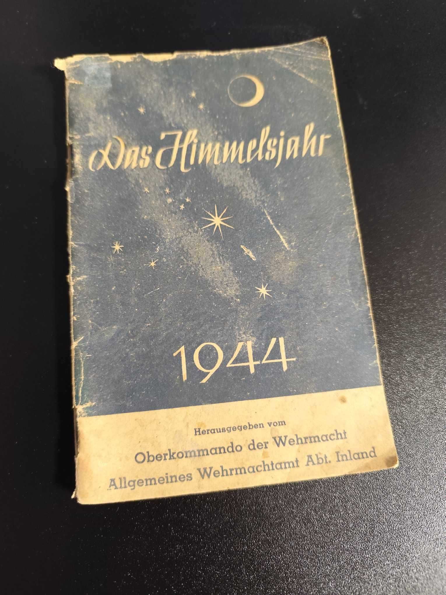 "Das Himmelsjahr" 1944, książeczka dla Luftwaffe