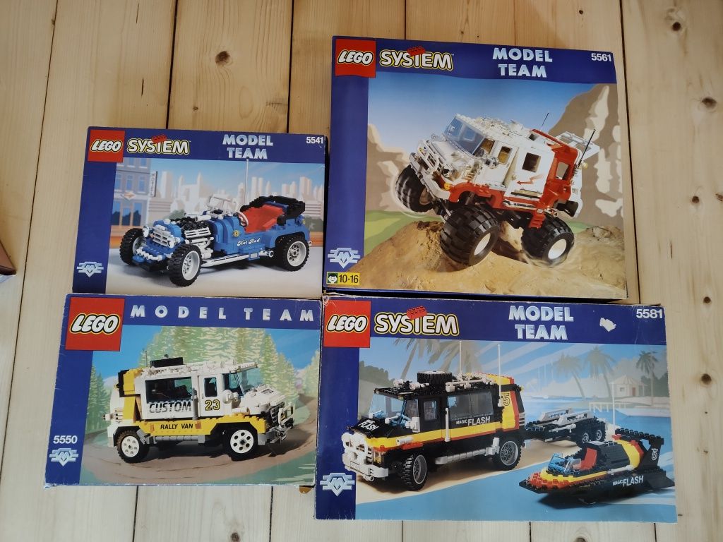 Kolekcja LEGO z lat 80-tych i 90-tych