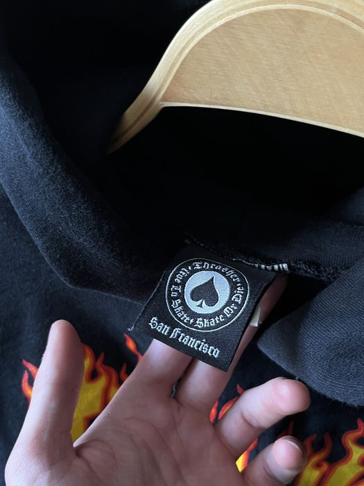 Худі Thrasher Flame Logo Baggy Hoodie