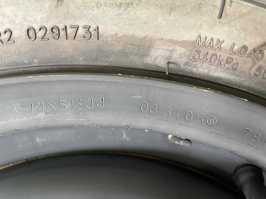 Toyota Hyundai Koła Felgi Opony Koźle Stalowe 5,5J x r14 Adax
