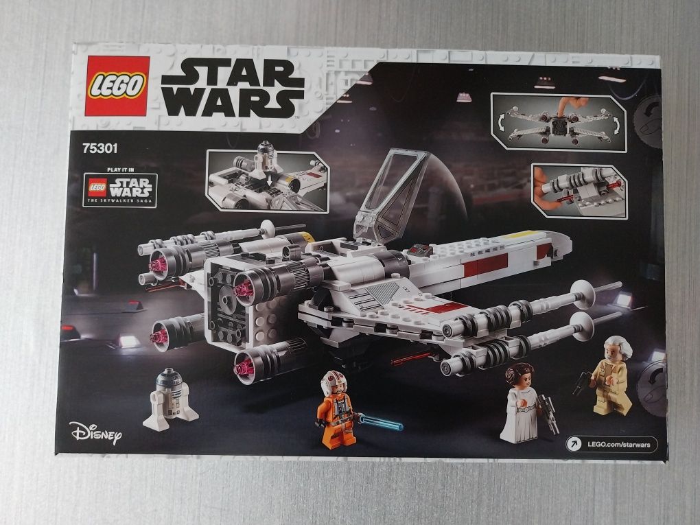 Nowe LEGO Strar Wars Myśliwiec X-Wing Skywalkera 753017