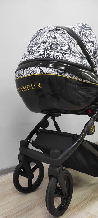 Wózek dziecięcy wielofunkcyjny BEXA GLAMOUR 2W1  Nowy gwarancja