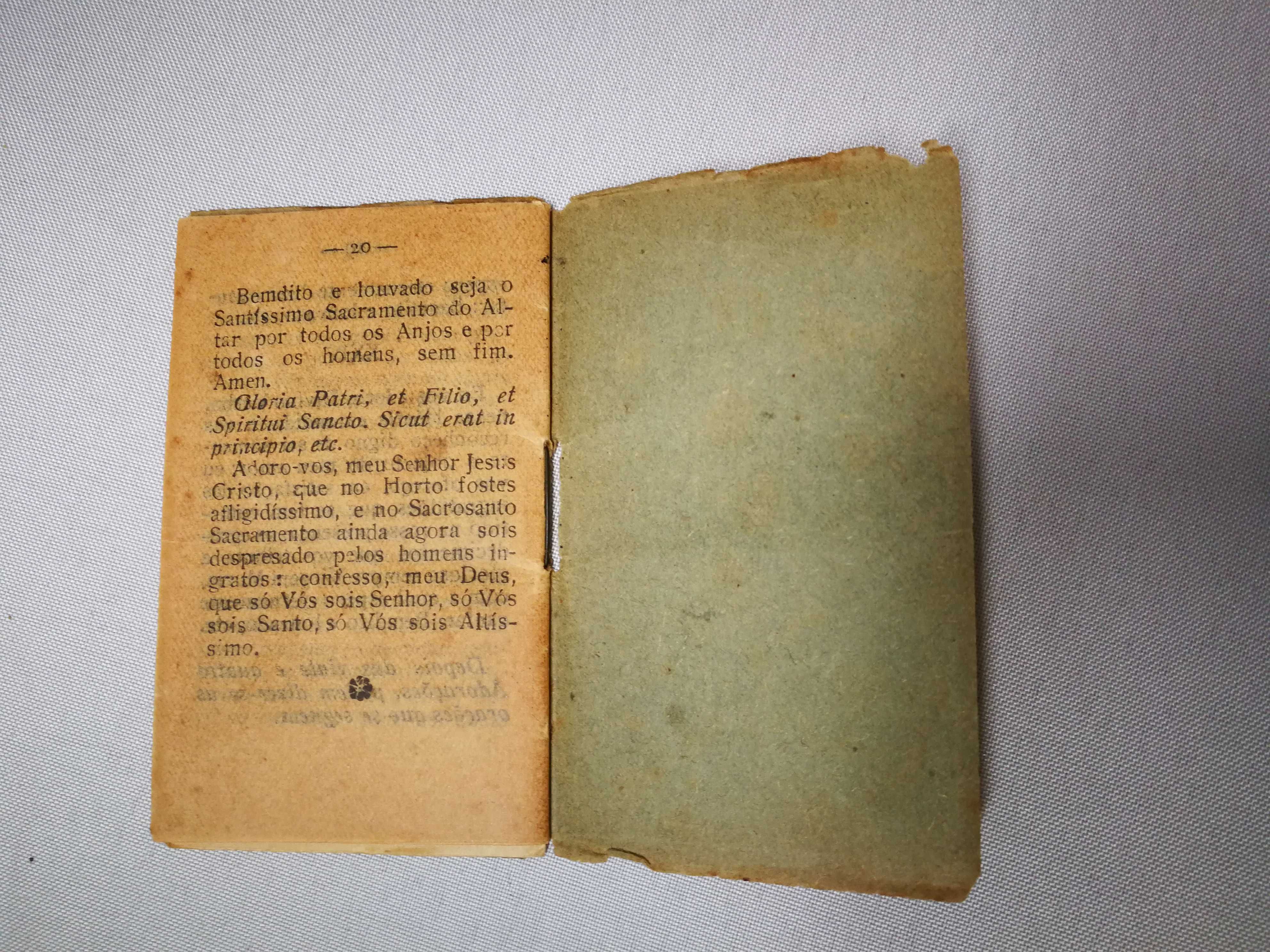 as 24 adorações - um livrinho religioso mínimo de 1923