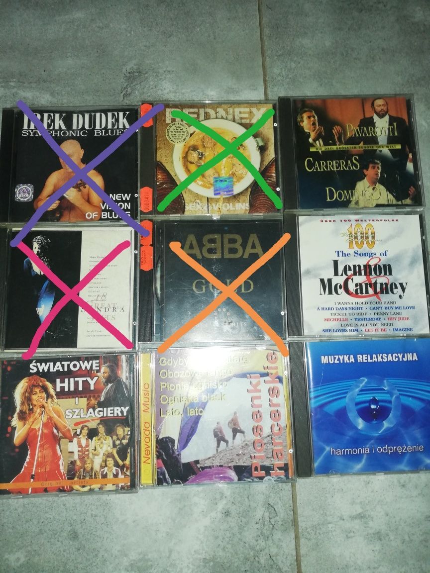 CD , Carreras, Pavarotti, Domingo, Lennon Mc Cartney, relaksa,