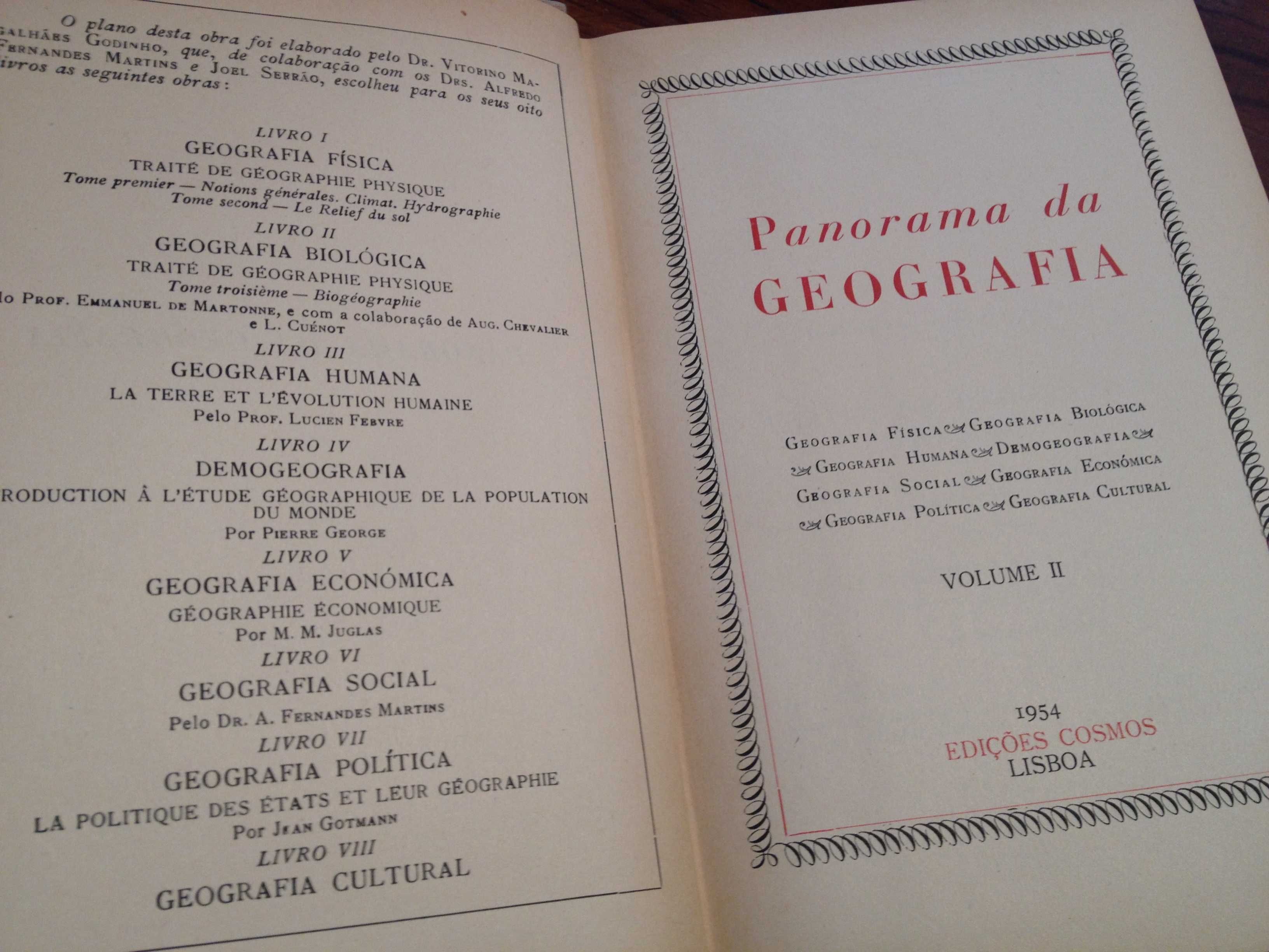 Emmanuel de Martonne - Panorama da Geografia Vol. II