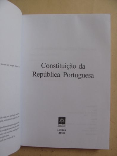 Constituição da República Portuguesa