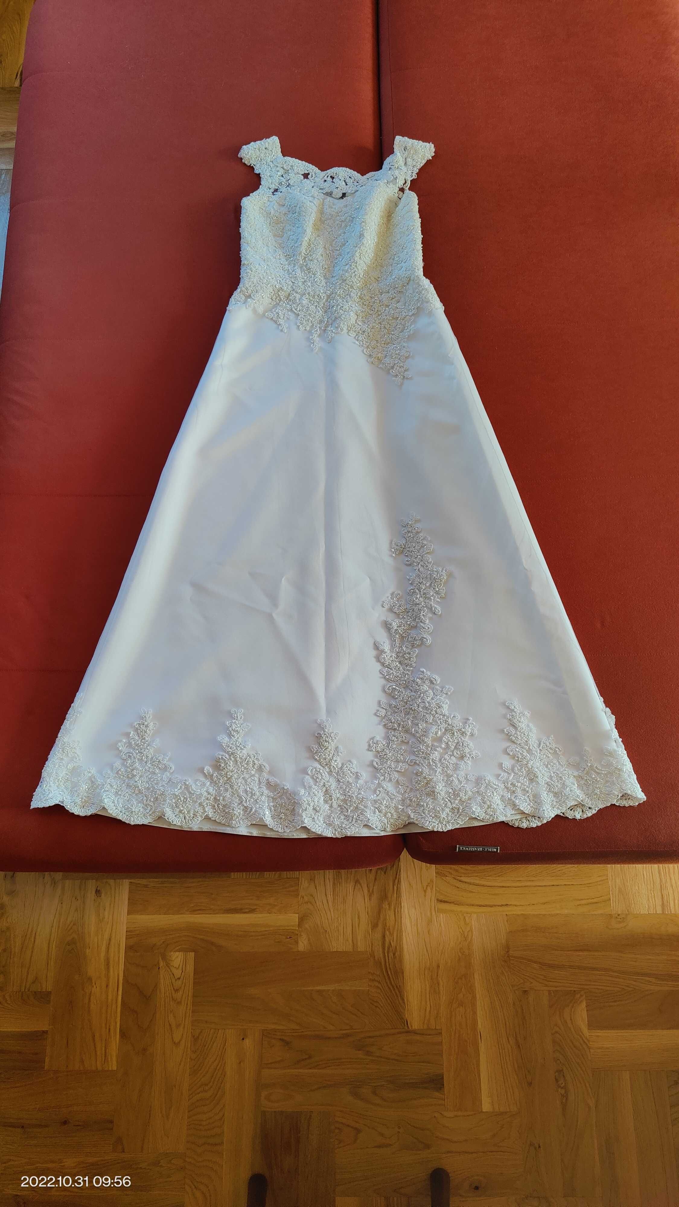 suknia ślubna szyta rozmiar 38