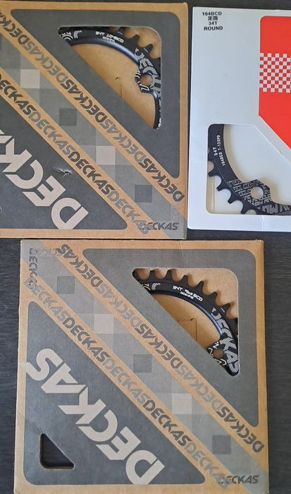 Звезды шатунов 34т новые 104bcd и 96bcd