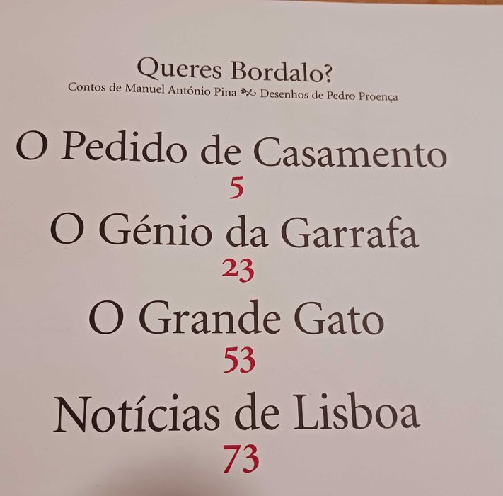 Livro "Queres Bordalo?"