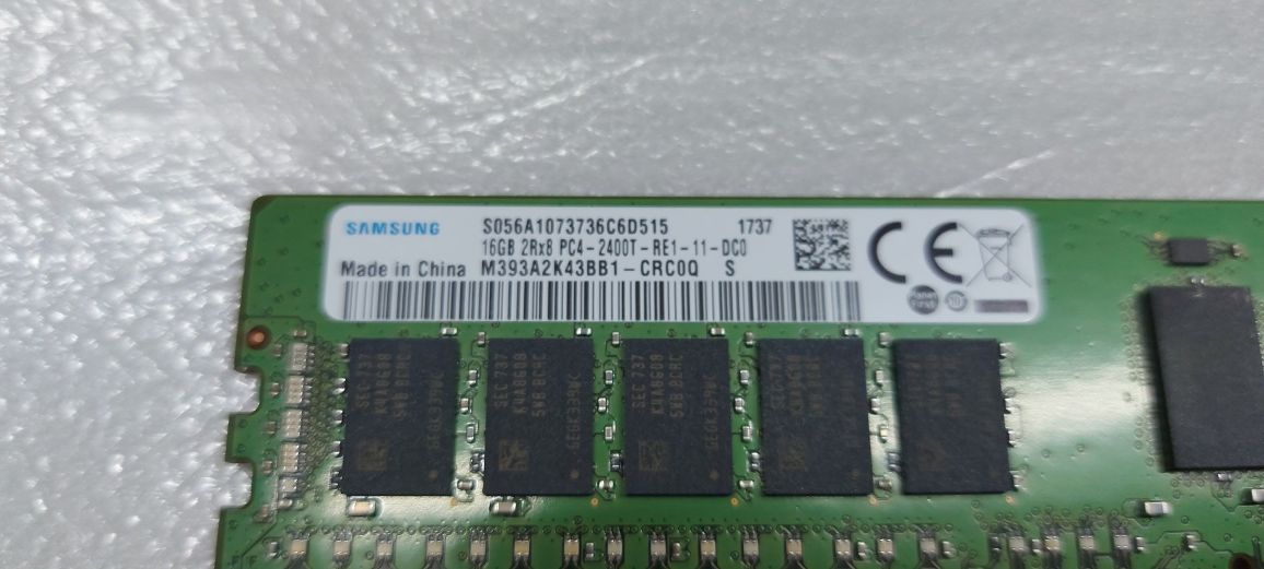 4x Memórias Ram DDR4 16GB  PC4 2400T