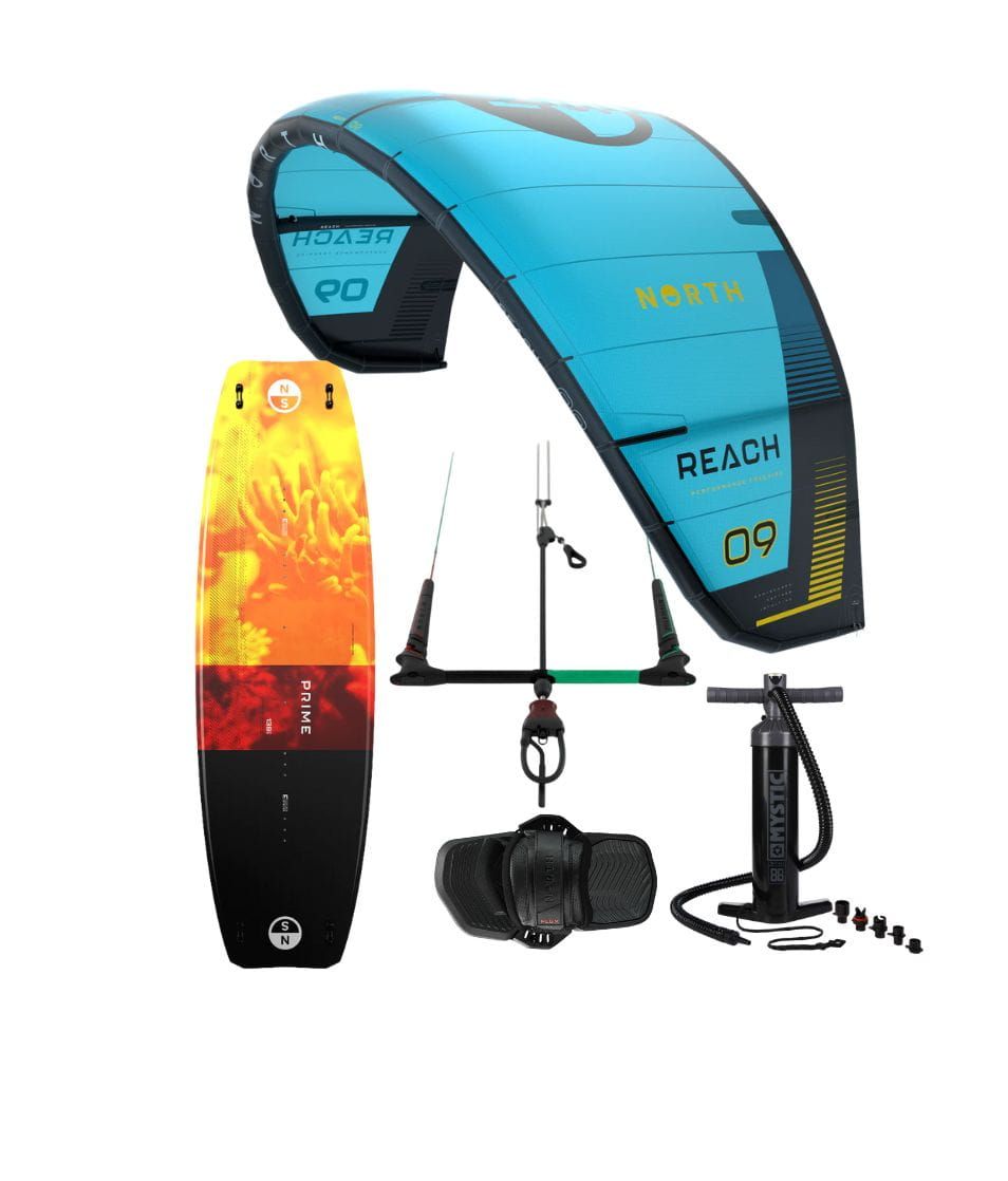 Zestaw Kitesurfingowy North Reach+Navigator+Prime+Pady 9m2