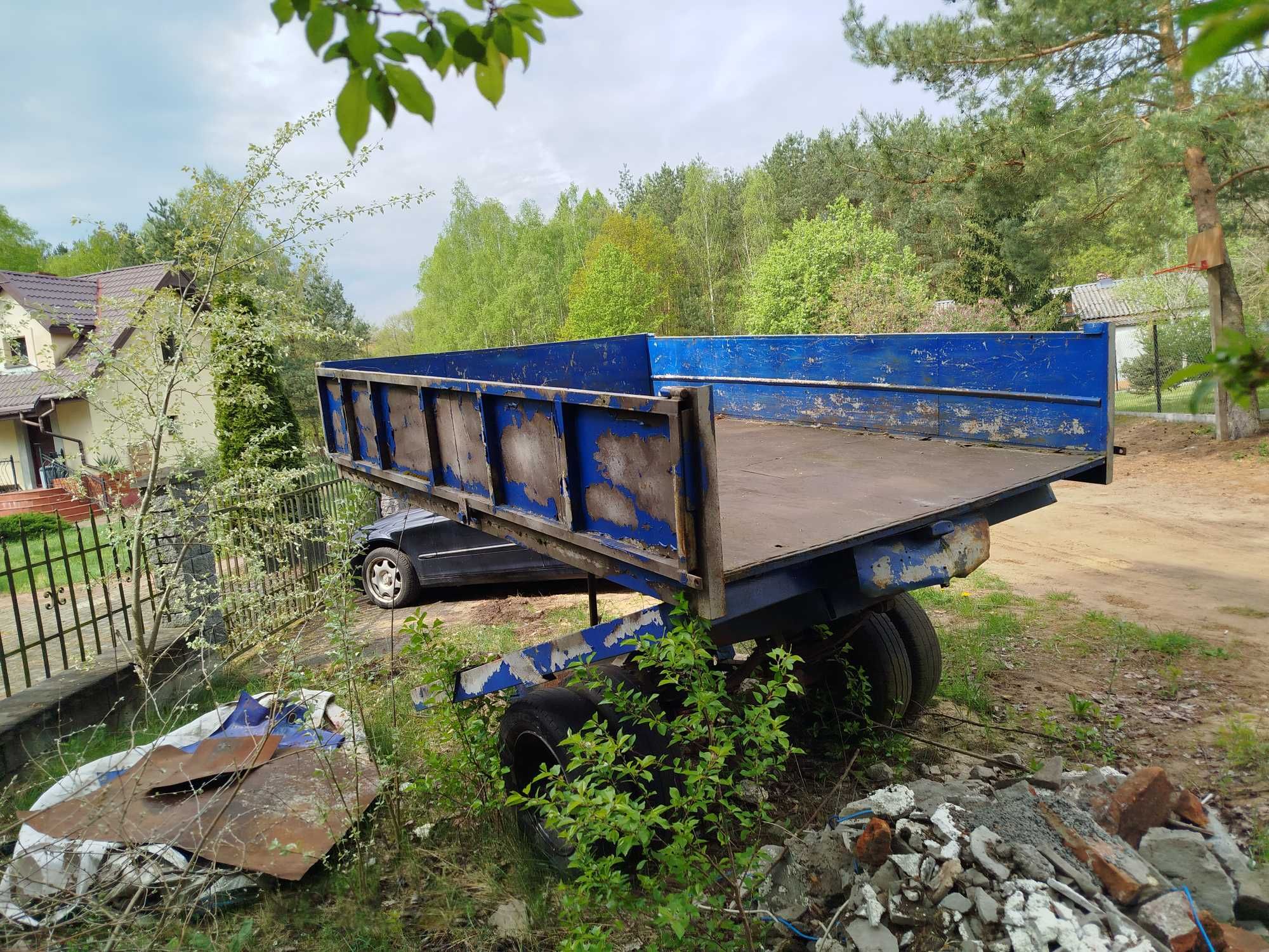 Przyczepka niezarejestrowana rok 2015