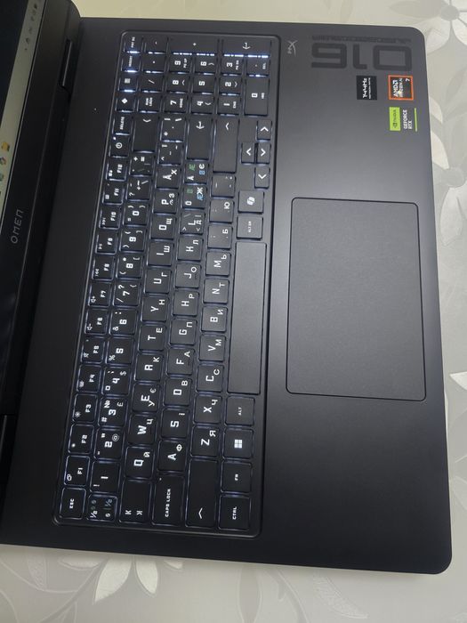 Новий HP OMEN 16/Ryzen AI 7 350/RTX 5060/DDR5:16GB/SSD:512GB