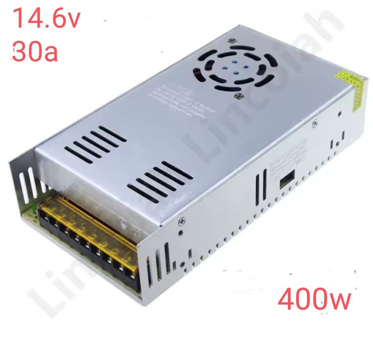 Зарядное 400Вт(16-32а) cc-cv 12-14,6 вольт,