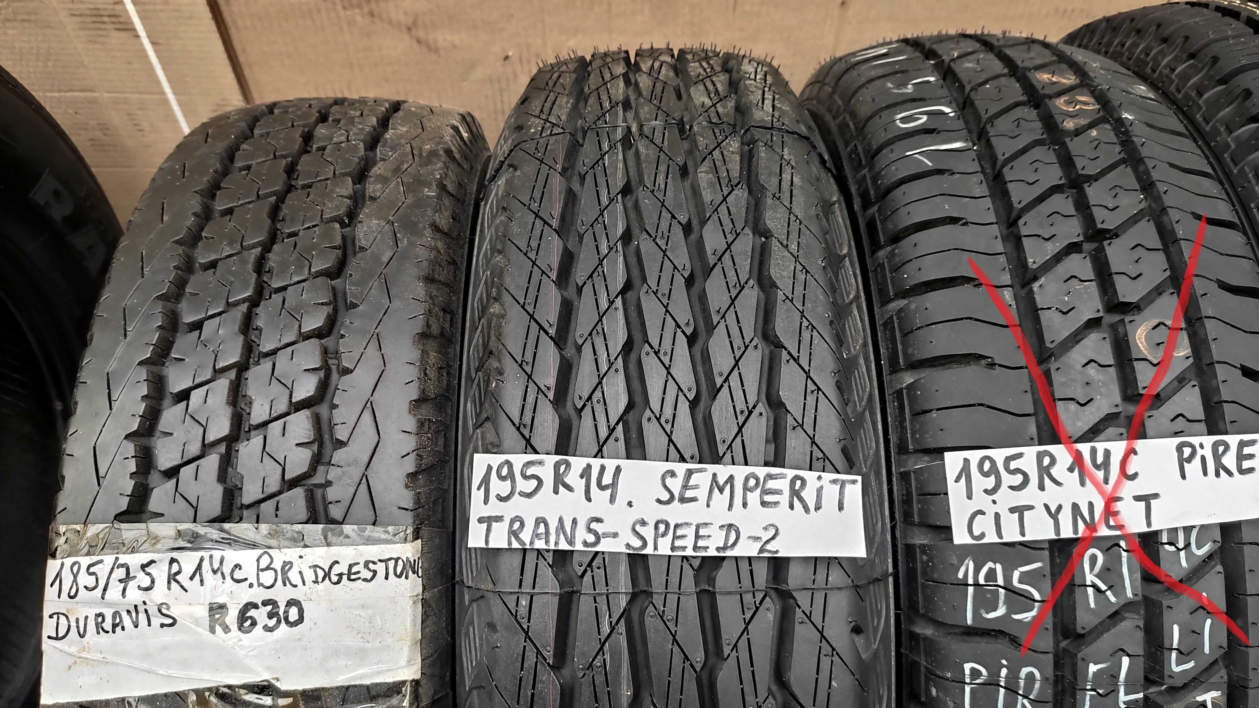 шини 185R14C Bridgestone R 630 . 99%. Японія! с 75 80