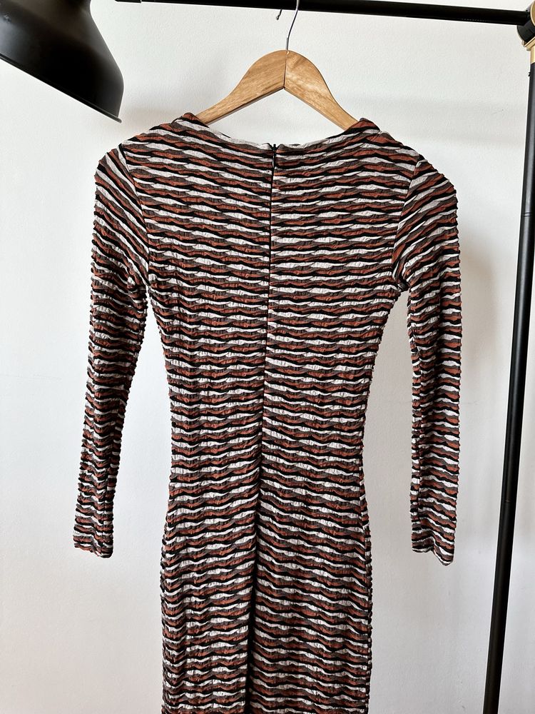 Vestido curto com estampa Roberto Verino