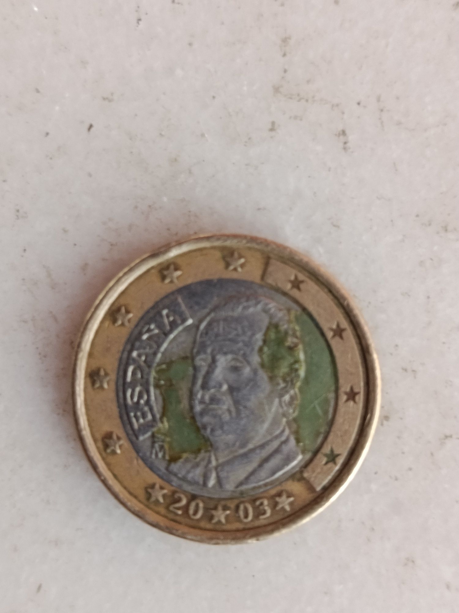 Moeda Espanhola 1 euro