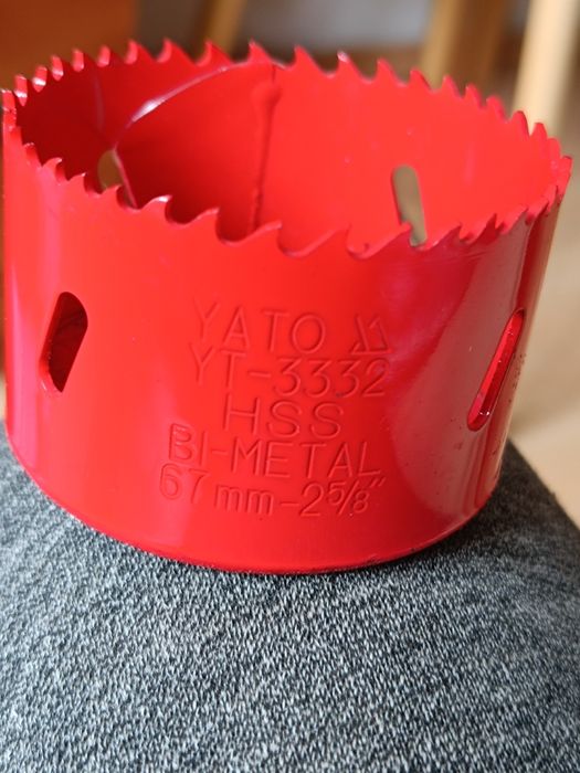 Otwornica metal drewno GK