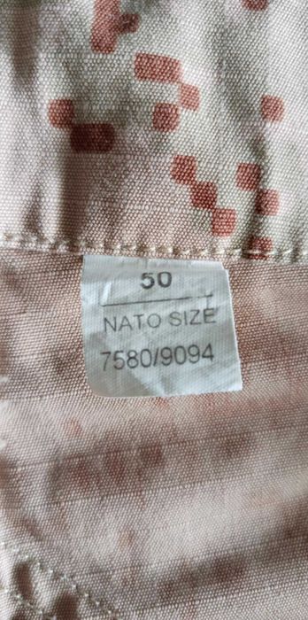 Spodnie Armia Chorwacja Digital Desert OSRH r50 L pas 98 Unikat /Afgan