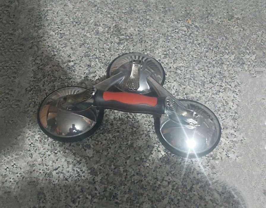 Przyssawka do Szyb 3x125 mm 190 kg. ALU + Guma Uchwyt