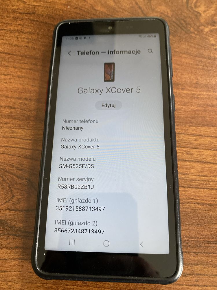 Telefon Samsung Xcover 5 SM-G525F/DS